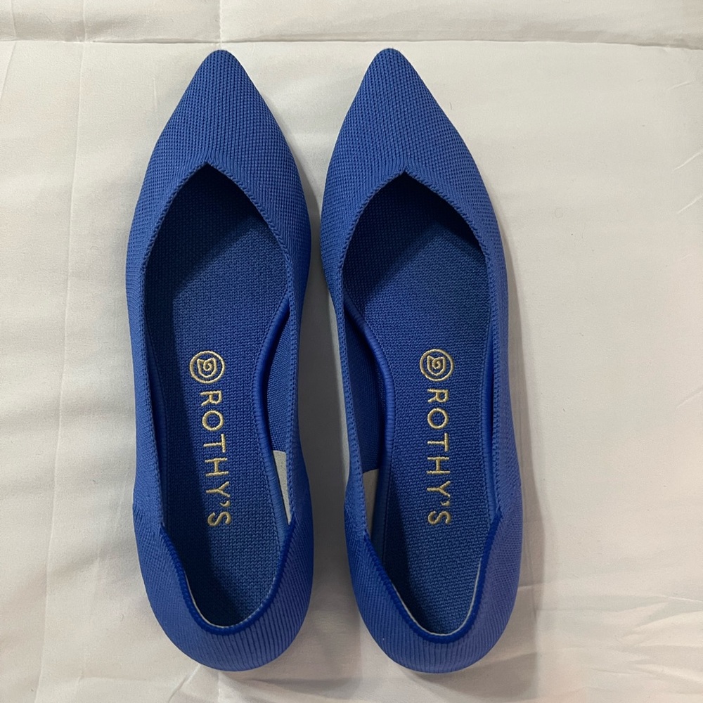 Rothy’s The Point W9.5 Cornflower